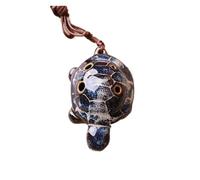 8 Colors Ocarina 6 Hole Small Ocarina Alto C Tone Beginner Ocarina Teaching Ceramic Pendant (Color : 02)