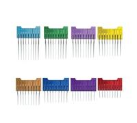 8-Colors Pet Dog Cat Horse metal Combs Set，Compatible For Wahl， | Professional Animal Clipper