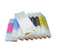 8 Colors Set T603 T6031-T6039 Refillable Ink Cartridge Compatible With Pro7880 Pro9880 Printer(1PC Chip Resetter)