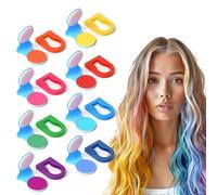 8 Colors Temporary Hair Chalk Hair Dye For Girls Kids Adults, Washable Hair Color Makeup For Sport Events Halloween Christmas Birthday Cosplay Festivals Hair DIY Party