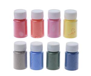 8 Colors Thermochromic Temperature Activated Pigment Powder Heat Sensitive Color Changing Powder Paint Resin Epoxy Art Beer Soap