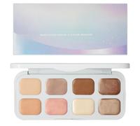 8 Colour Eyeshadow Palette Cream,Colour Corrector Palette,Eye Shadow Pallets For Women,Waterproof & Long-Lasting Eye Makeup,Shimmer & Matte Makeup Set,Highlighter Eyeshadow Concealer All-In-One