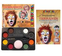 8 Colour Palette Animal Make-up Box Make-up palette animal masks