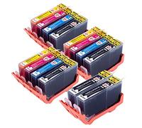 8 Compatible High Capacity Printer Ink Cartridges Replacement for 364 XL For HP