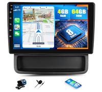8 Core, 4+64G Android Car Radio for R-enault Traffic/O-pel Vivaro/Ni-ssan Primastar 2010-2014 CarPlay & Android Auto, 10.1 Inch 1280 * 720 Touchscreen GPS Navi BT 5.0 FM/RDS DSP WiFi SWC AHD Camera