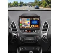 [8 core 4+64G] Hikity Android 15 Car Stereo for Hyundai Tucson IX35 2010-2015, 10.1" Touchscreen Radio with Carplay, Android Auto, GPS Navi, WiFi, Bluetooth 5.0, 32EQ DSP, 59UI, FM, RDS+Backup Camera