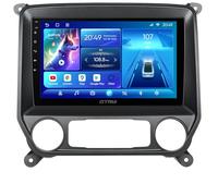 8-Core 4+64GB 10.1" Android Car Stereo for Chevrolet Silverado GMC Sierra 2014-2018,Wireless Apple CarPlay Auto 5G WiFi Bluetooth GPS Navigation Radio Replacement QLED Touch Screen