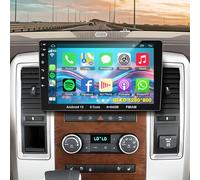[8 Core,4G+64G] Android 13 Car Stereo Double Din Radio with Wireless CarPlay Android Auto | 9 Inch QLED Touch Screen Head Unit with GPS WiFi BT 32EQ DSP | Mirrorlink | Steering Wheel Control | FM AM