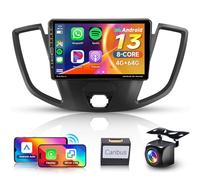 8 Core 4G+64G Android 13 Car Stereo for Ford Transit 150 250 350 2015-2019 Wireless CarPlay Android Auto DSP, Hodozzy 9 Inch Car Radio with Bluetooth 5.0 MirrorLink 63UIs AHD Backup Camera