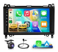 8 Core 4G+64G Car Radio for Mercedes Benz Sprinter W906 W169 W245 W639 Vito Viano with DSP 5G Wifi Carplay Android Auto, Hodozzy Android Car Stereo 9" 1280P QLED Touchscreen BT 5.1+Reversing Camera