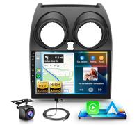 8 Core 4G+64G Car Radio for Nissan Qashqai 2006-2016 with 5GWifi DSP Wireless Carplay Android Auto, Hodozzy 9" 1280P QLED Touchscreen Android Car Stereo Bluetooth 5.1 GPS FM/RDS Reverse Camera