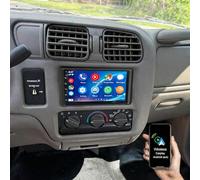 8 Core 6+128G 7" Double Din Car Radio Stereo Upgrade for 2004 Ford F-150 HeritageTouch Screen Head Unit Car Stereo Android 14 Wireless & Wired Carplay Android Auto GPS Navigation/SWC/Backup Camer MIC