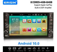 8-Core Android 10.0 Car Stereo DAB+ Sat Nav Bluetooth For Toyota Corolla Camry Hilux Vitz Vios Hiace RAV4 Prado