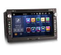 8 Core Android 14 4GB+64GB Car Stereo for VW PASSAT B5 Polo Golf MK4 T5 Bora Jetta Seat Skoda Support GPS Sat Nav Carplay Android Auto Bluetooth 5.0 A2DP Wifi 4G DAB+ RDS Touchscreen