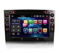 8 Core Android 14 7 inch Car Stereo Sat Nav Head Unit for Renault Megane 2 2002-2008 GPS Wireless Carplay Bluetooth WiFi SWC A2DP FM/AM DAB+DVB-T2 Touchscreen 4GB RAM+64GB ROM