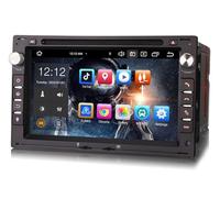 8 Core Android 16 4GB+64GB Car Stereo for VW PASSAT B5 Polo Golf 4 T5 Bora | Jetta Seat Skoda Support GPS Sat Nav Carplay Android Auto Bluetooth 5.0 A2DP Wifi 4G DAB+ RDS Touchscreen