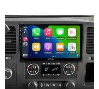 8 Core Android Car Stereo 4+64GB for Chevrolet Silverado GMC Sierra Yukon 2007-2013 Buick Enclave Wireless Apple CarPlay Auto 5G WiFi GPS QLED Touch Screen Player