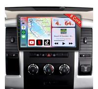 8 Core Android Car Stereo Radio for Jeep Wrangler JK 2007-2018 with Wireless CarPlay/Android Auto, 10" Touch Screen Head Unit GPS WiFi AM/FM SWC