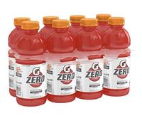 (8 Count) Gatorade G Zero Thirst Quencher, Fruit Punch, 20 fl oz