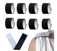 8 Count Softball Sleeve Holders Breathable Mesh Material, Adjustable Straps for Sports Shirts, Baseball, Soccer, Sports Bands