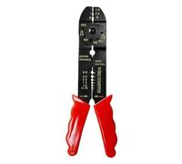 8" Crimper Plier Crimping Pliers Tool Cable Wire Electrical Terminals Stripper U Tool Kit Self-Adjustable Ratchet Crimping Pliers Set