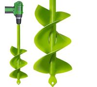 8 (D) x 30 (L) cm Garden Drill, Garden Auger Drill, Professional Drill, Tree Flowering Planter Hand Drill, Earth Drill, Spiral Earth Drill, Drill Holes For Planting Trees, Planting Tool