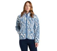(8, Dark Nimbus Blue Print) Craghoppers Womens Dante Patterned Full Zip Fleece