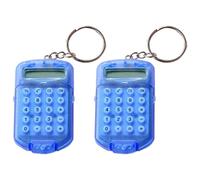 8 Digit Keychain Calculator Durability with Cover Design Keyring for Homework and Shopping Math Pocket Calculator Keychain