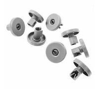 8 Dishwasher Lower Basket Wheels for Zanussi AEG Electrolux Tricity Bendix 40mm