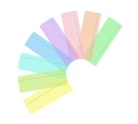 8 Dyslexia, Coloured Reading Overlays and Protective Case - Enhance Reading Comfort and Speed with Tinted Guided Strips - Ideal for Dyslexia, ADHD, Irlen Syndrome, and Visual Stress
