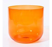 8" E Cosmic Light Quartz Crystal Singing Bowl, Colored Alchemy Crown Chakra Singing Bowl for Sound Healing Yoga Meditation, Sound Bowl with Heavy Duty Carrying Case, Suede Mallet & O-Ring(440Hz,Withou