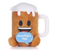 8" Emoji Beer-Illiant Dad Plush Gift
