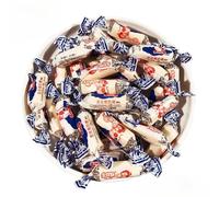 【8 Flavored Milk Candy】Durian Mango Ice Cream Chocolate Milk Candy,Wedding Candies,Healthy Dessert,Casual Snacks, Soft Candy, snacks, Delicious Sweets gifts (Original taste,200g (about 35 pcs))