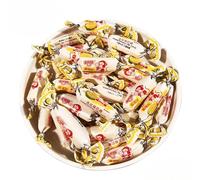 【8 Flavored Milk Candy】Durian Mango Ice Cream Chocolate Milk Candy,Wedding Candies,Healthy Dessert,Casual Snacks, Soft Candy, snacks, Delicious Sweets gifts (Durian flavor,200g (about 35 pcs))