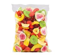 【8 Flavors Freeze-Drying Dried Fruit】Strawberry Yellow Peach Red Dates Banana Apple,Preserved Fruits,Vegetables,Delicious Chinese Healthy Snacks,Instant Casual Snacks,Vegetarian (250G)