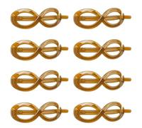 [8 ] French Twist Hair Clip, 8-shape French Barrette Hair Clips, Flat Claw Clips Women, Flat Hair Clips For Thick Hair & Thin Hair, Hair Barrettes For Women Fine Hair, Hair Accessories For Women