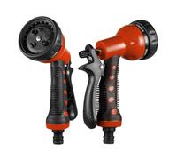 8 Function Garden Hose Spray Nozzle Head Gun Multi Pattern Adjustable Mist & Jet Watering Tool for Lawn, Plants, Car Wash, and Outdoor Cleaning
