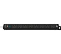 Brennenstuhl Premium-Line 8-Way Extension Lead with 3m cable (Power Strip with 80° angle of sockets, with switch)