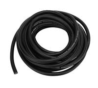 8 Gauge AWG 25ft Automotive Power Ground Battery Cable - Flexible Installation Wire for Radio, Lighting & Speaker Use in (Black)