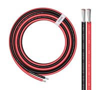 8 Gauge Wire - iGreely 3M Red & 3M Black 8 Gauge Tinned Copper Electrical Wire Cable for Car Audio Automotive Trailer Marine Harness Wiring