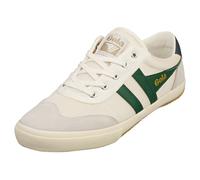 Gola Badminton Mesh Mens Off White Green Casual Trainers - 8 UK