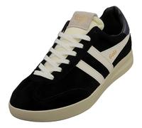 (8) Gola Cyclone Womens Fashion Trainers in Black Off White