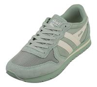 (8) Gola Daytona 88 Womens Classic Trainers in Green Off White