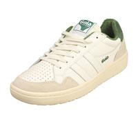 (8) Gola Eagle Womens Casual Trainers in Off White Green