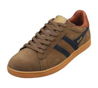 (8) Gola Equipe Ii Mens Casual Trainers in Dark Taupe