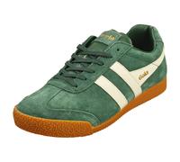 (8) Gola Harrier Womens Classic Trainers in Green White