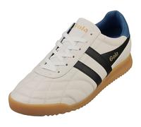 Gola Stadium Mens Fashion Trainers in White Black - 8 UK