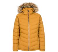 (8, Golden Brown) Trespass Womens Padded Hooded Casual Jacket Nadina