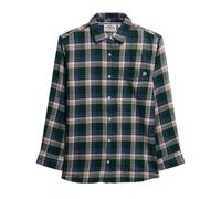 (8, Green Mix) Superdry Womens Check Flannel Boyfriend Long Sleeve Shirt