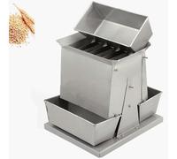 8 Grids Grain Divide Sampler, Seeds Sorter Sampler with Receiver, Uniformly Mixed Samples, Slot Width: 25mm, Maximum Sample Volume: 300-1200g, for Grains, Wheat